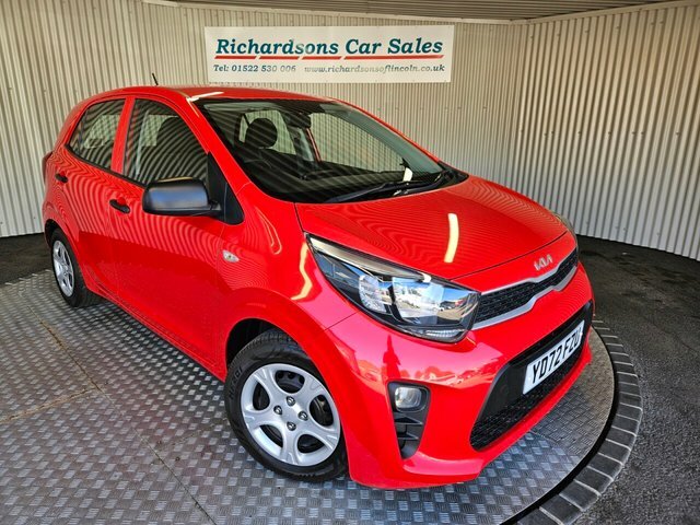 Kia Picanto 1.0 Dpi 1 Hatchback Euro 6 S S Red