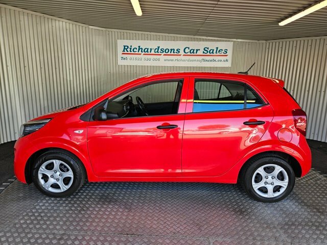 Kia Picanto Hatchback Red #7