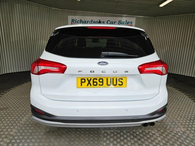 Ford Focus 1.0T Ecoboost Active Estate Euro White #4