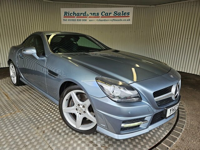 Mercedes-Benz SLK 1.8 Slk200 Blueefficiency Amg Sport Convertible Silver