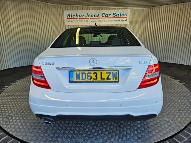 Mercedes-Benz C Class 2.1 C250 Cdi Amg Sport Edition Saloon G White #4