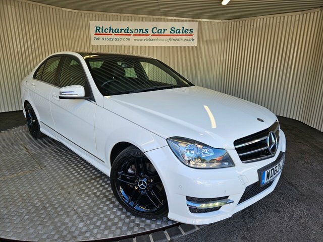 Mercedes-Benz C Class 2.1 C250 Cdi Amg Sport Edition Saloon G White