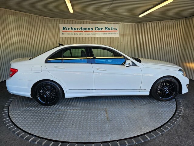 Mercedes-Benz C Class 2.1 C250 Cdi Amg Sport Edition Saloon G White #2
