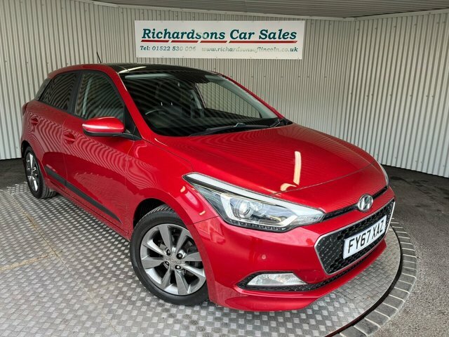 Hyundai I20 1.2 Premium Se Nav Hatchback Eur Red