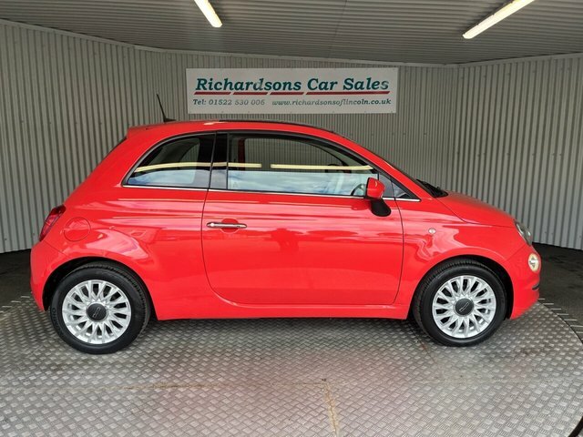 Fiat 500 1.2 Lounge Hatchback Euro 6 S S Pink #2