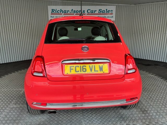 Fiat 500 1.2 Lounge Hatchback Euro 6 S S Pink #6
