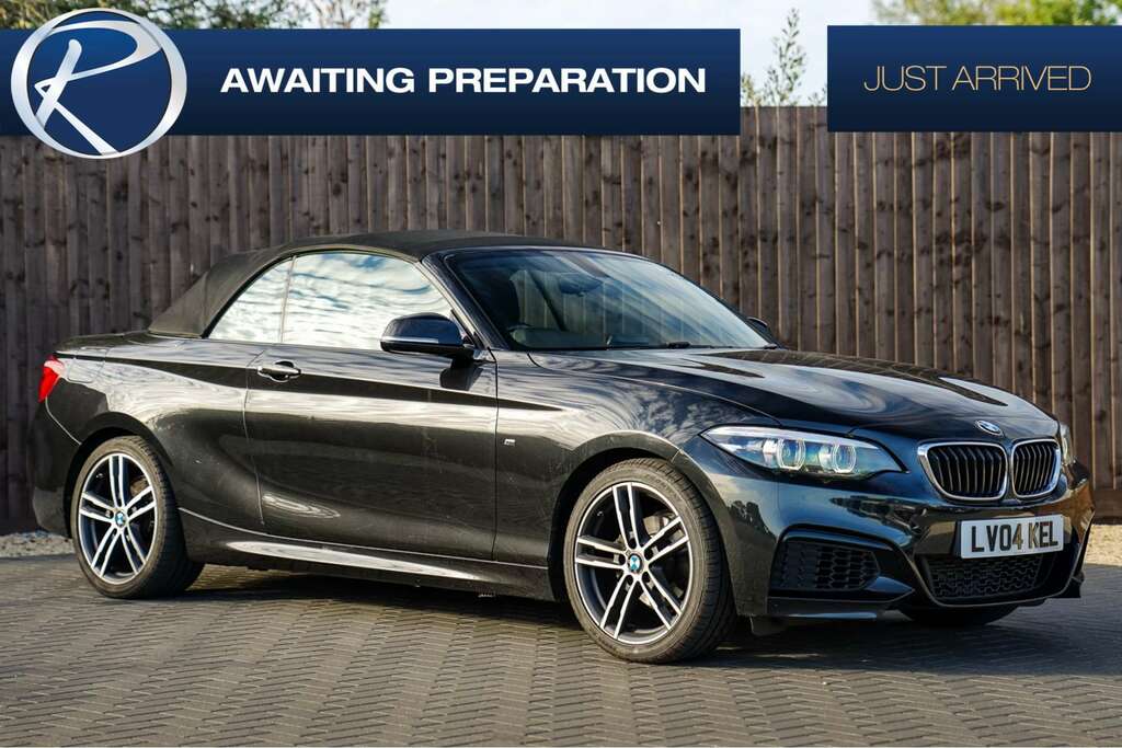 BMW 2 Series Bmw 2 Series 1.5 218I Gpf M Sport Convertible Black