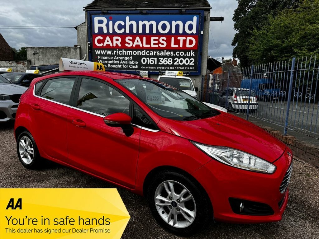 Ford Fiesta 1L Zetec Red
