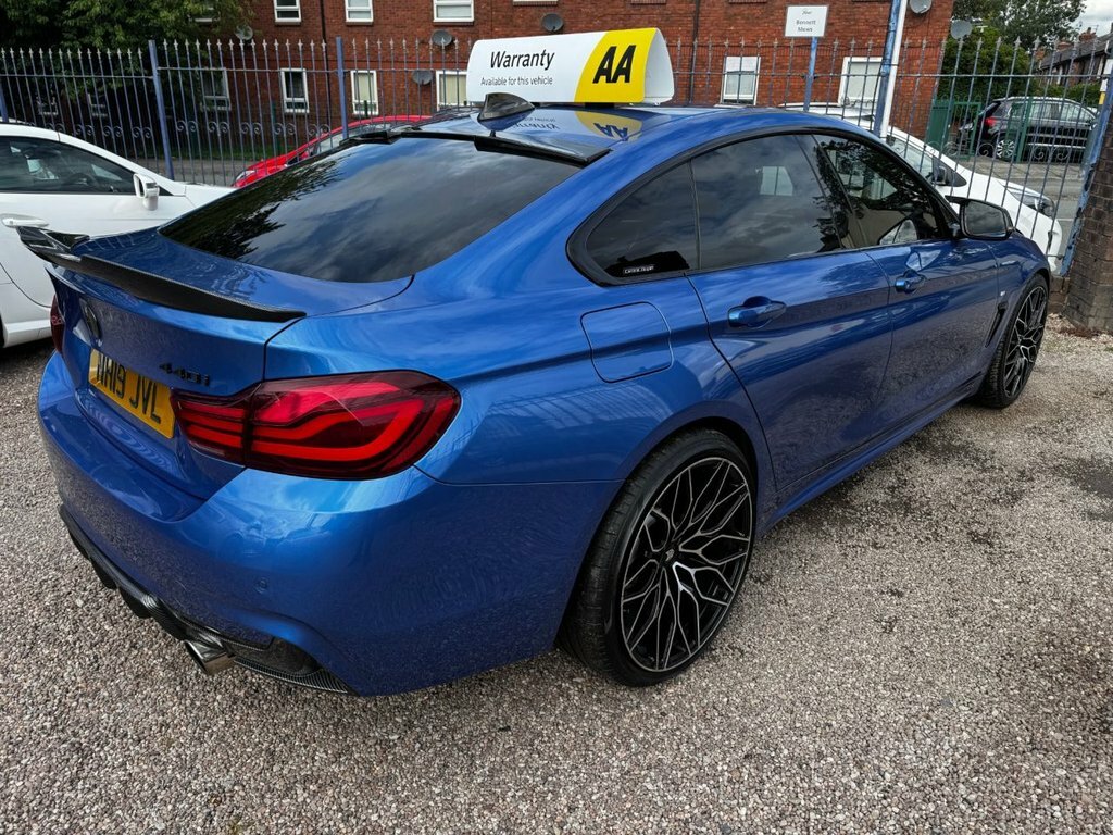 BMW 4 Series Gran Coupe 3L M Sport Blue #2