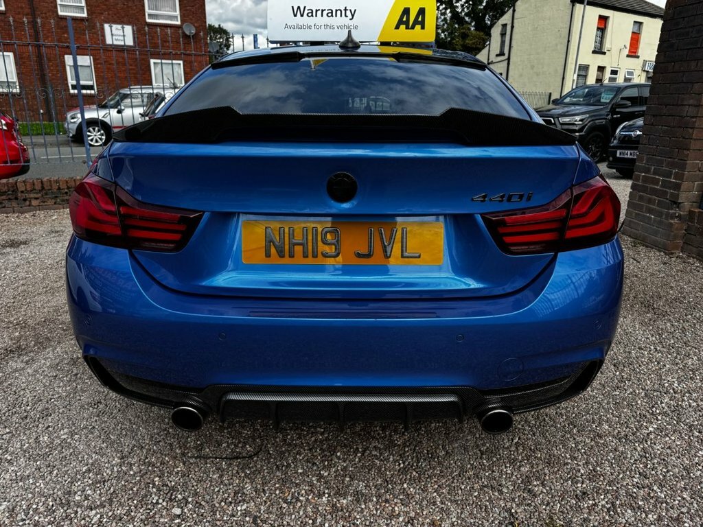 BMW 4 Series Gran Coupe 3L M Sport Blue #6
