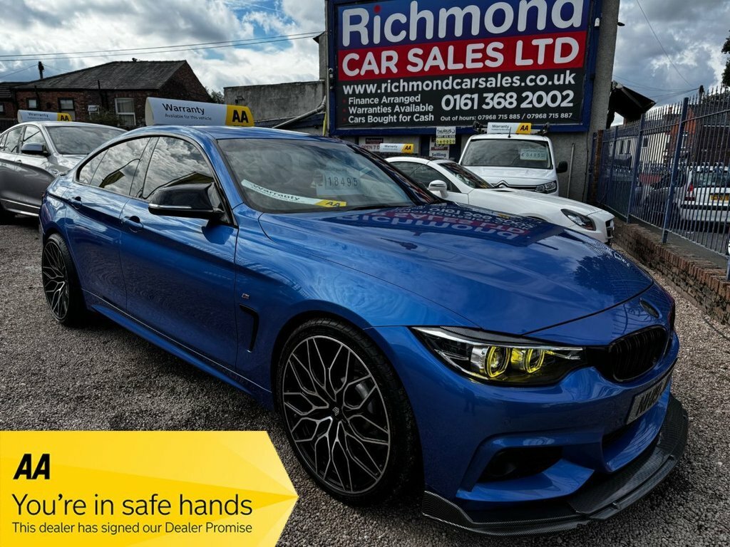 BMW 4 Series Gran Coupe 3L M Sport Blue