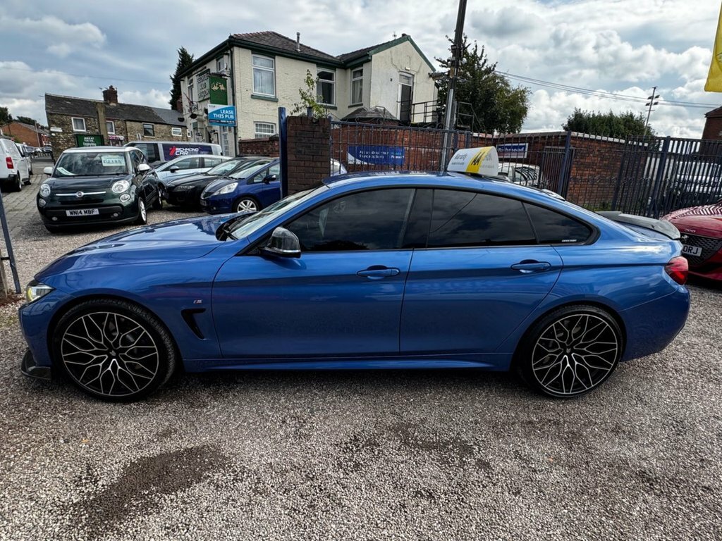 BMW 4 Series Gran Coupe 3L M Sport Blue #5