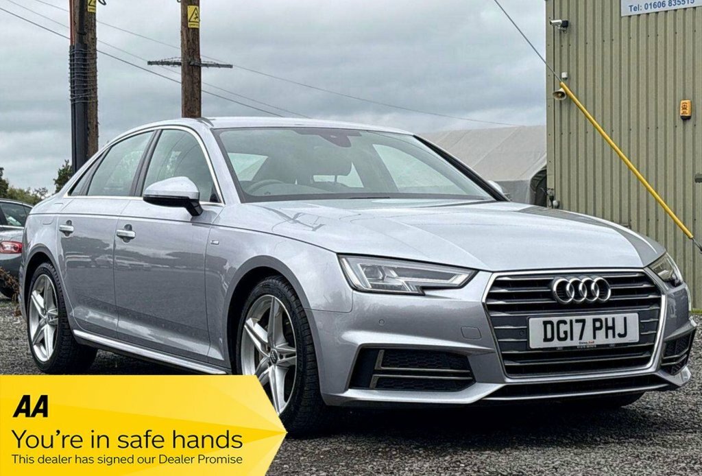 Audi A4 2L S Line Silver