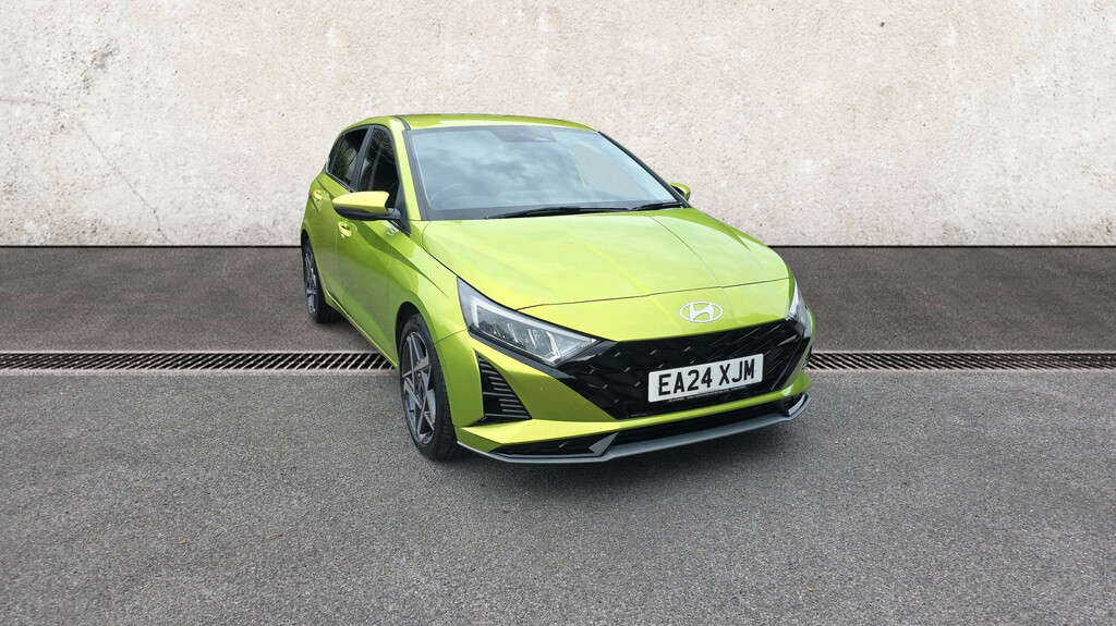 Hyundai I20 1.0 T-gdi Premium Hatchback Dct Euro 6 Yellow