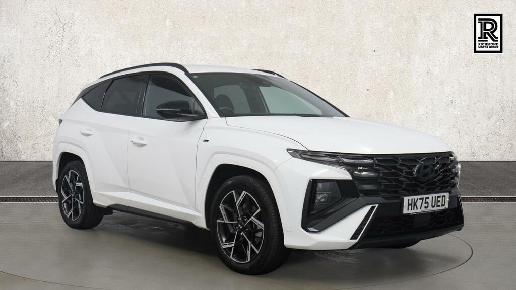 Hyundai Tucson 1.6 T-gdi N Line Suv Hybrid Euro 6 White