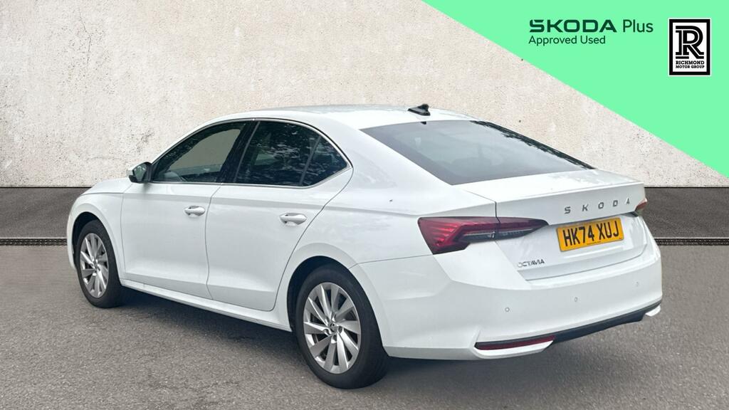 Skoda Octavia 1.5 Tsi E-tec Mhev Act Se L Hatchback H White #3