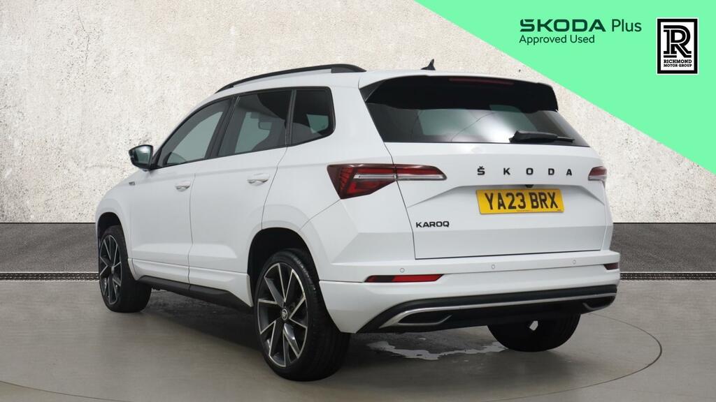 Skoda Karoq 1.5 Tsi Act Sportline Suv Dsg Euro 6 S White #3