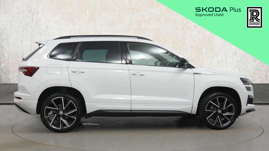 Skoda Karoq 1.5 Tsi Act Sportline Suv Dsg Euro 6 S White #4
