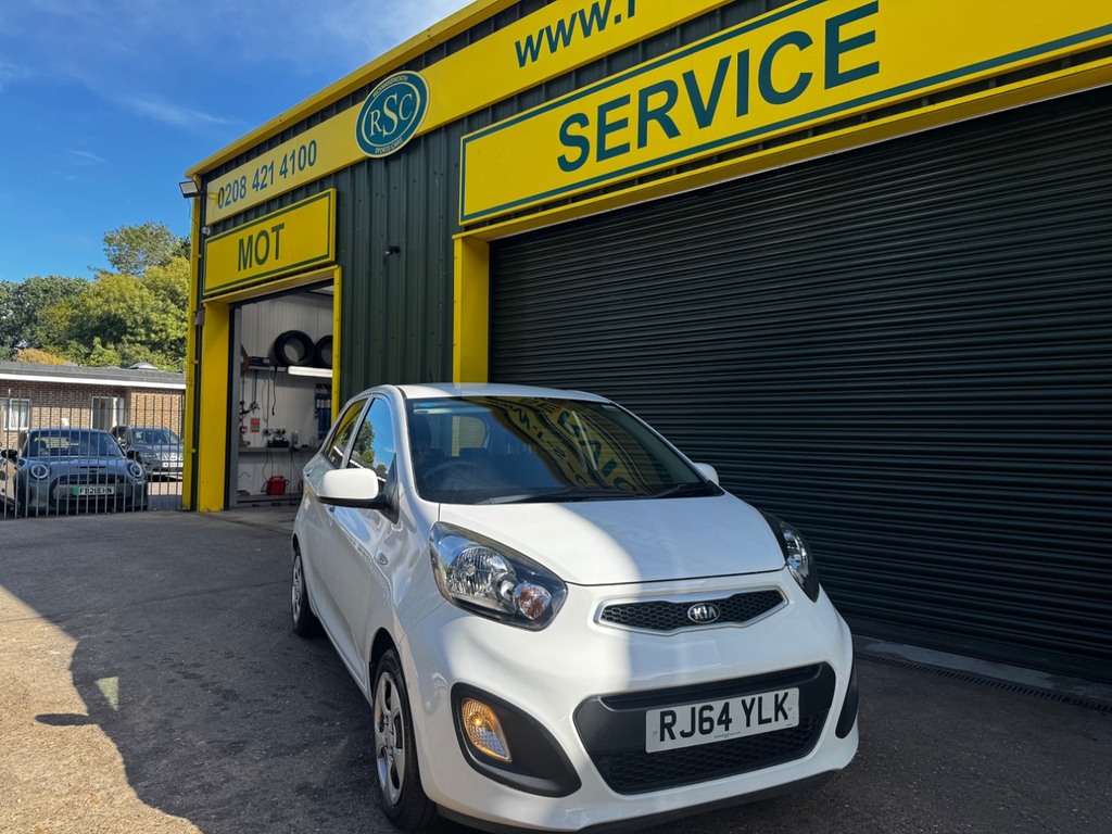 Kia Picanto 1.0 1 White #4