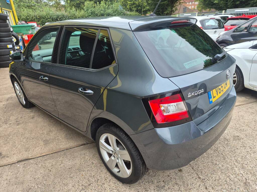 Skoda Fabia Se Blue #10