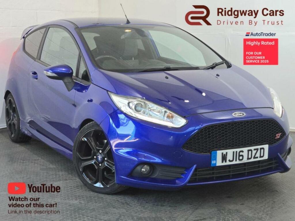 Ford Fiesta T Ecoboost St-3 Blue