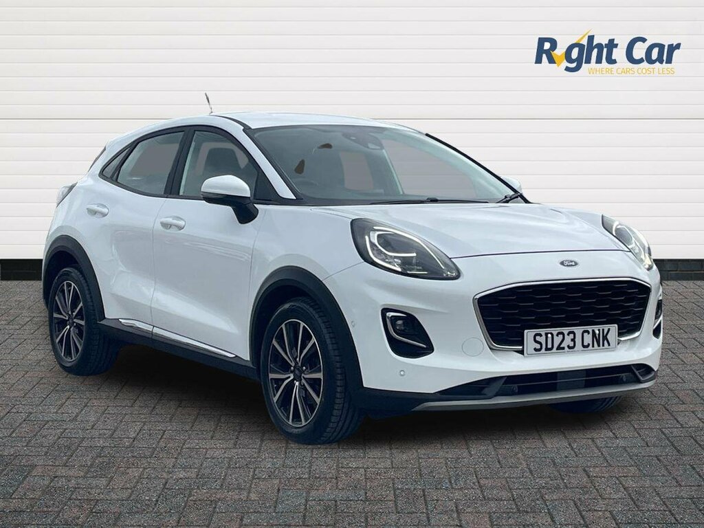 Ford Puma 1.0T Ecoboost Mhev Titanium - 2023 23 White