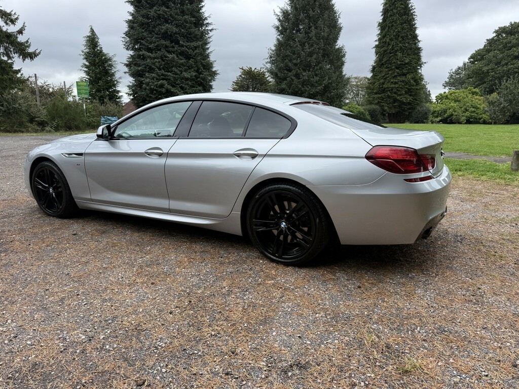 BMW 6 Series Gran Coupe 640D Se Gran Coupe Silver #9