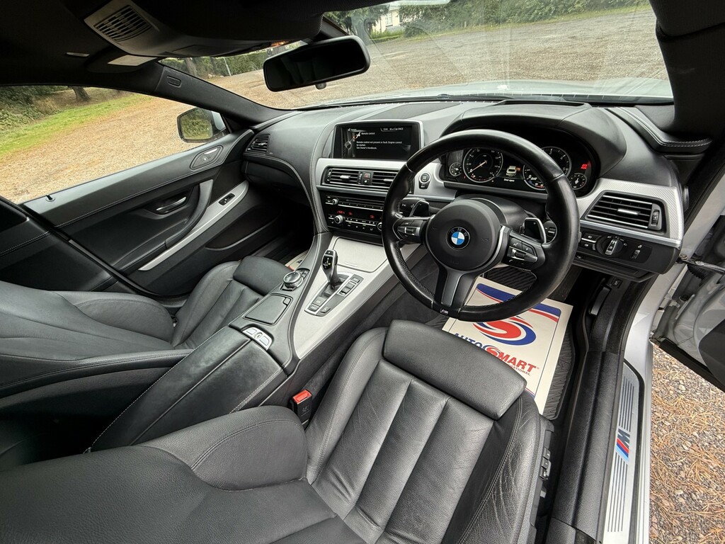 BMW 6 Series Gran Coupe 640D Se Gran Coupe Silver #42