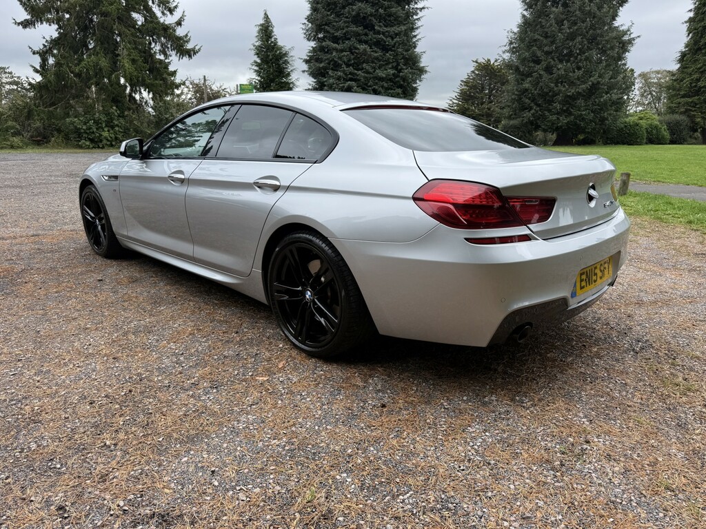 BMW 6 Series Gran Coupe 640D Se Gran Coupe Silver #14