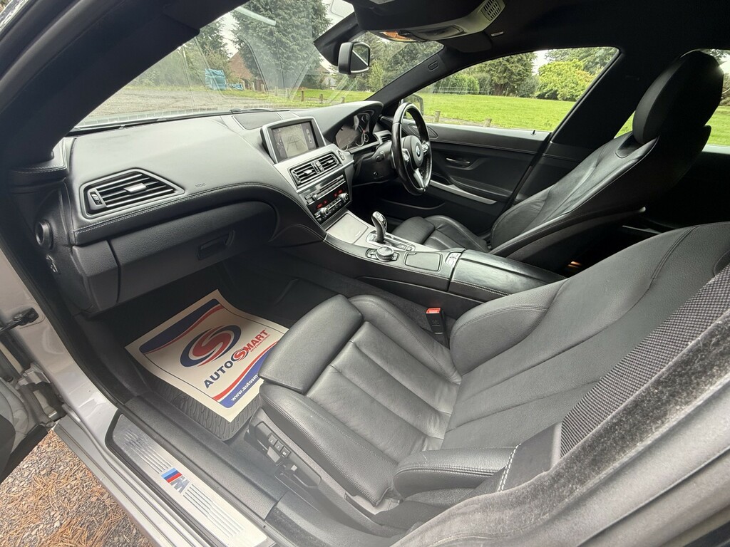 BMW 6 Series Gran Coupe 640D Se Gran Coupe Silver #37
