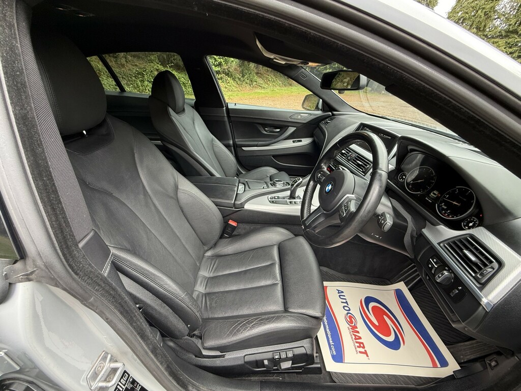 BMW 6 Series Gran Coupe 640D Se Gran Coupe Silver #43