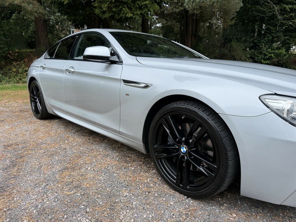 BMW 6 Series Gran Coupe 640D Se Gran Coupe Silver #26