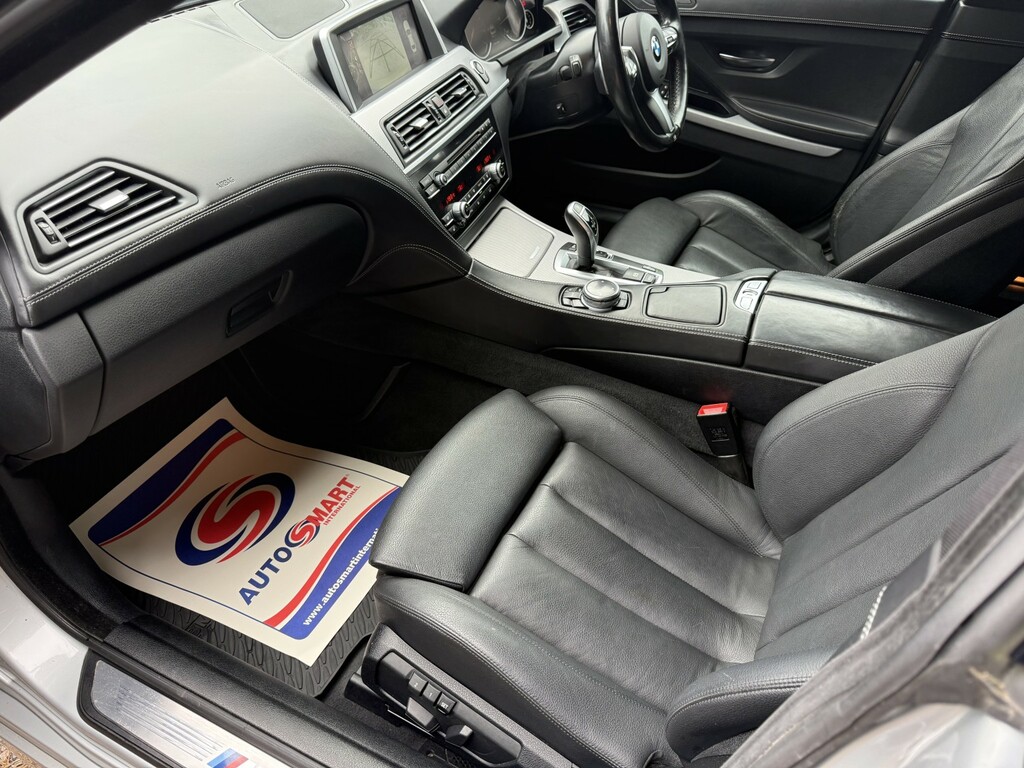 BMW 6 Series Gran Coupe 640D Se Gran Coupe Silver #33