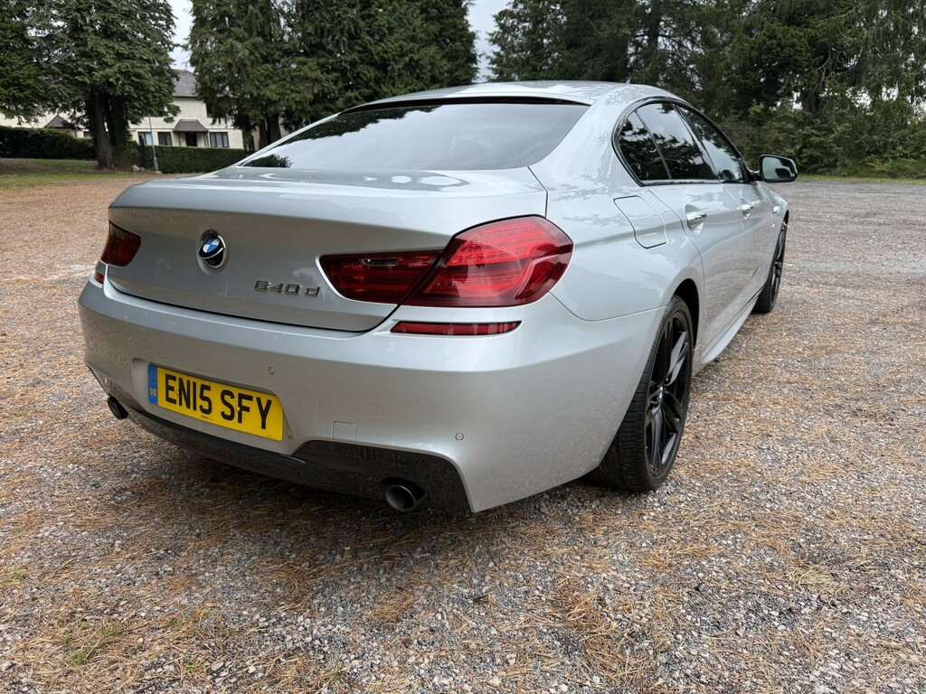 BMW 6 Series Gran Coupe 640D Se Gran Coupe Silver #17