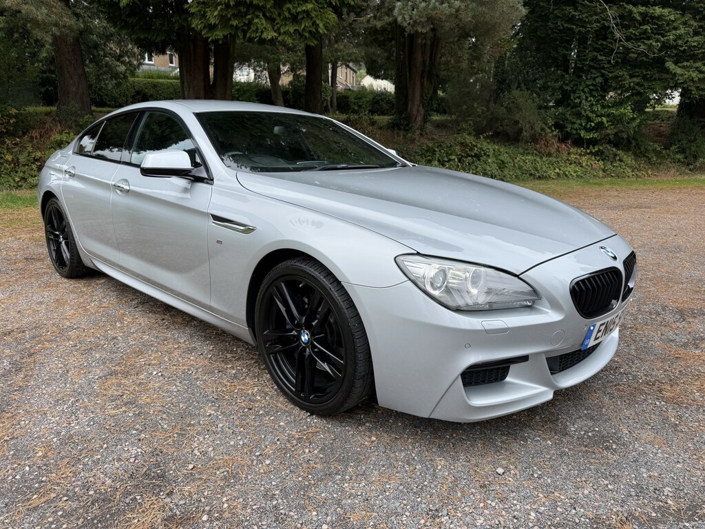 BMW 6 Series Gran Coupe 640D Se Gran Coupe Silver #6