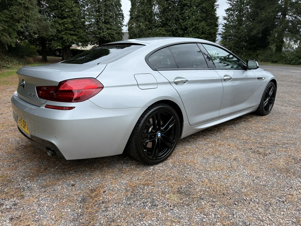 BMW 6 Series Gran Coupe 640D Se Gran Coupe Silver #16