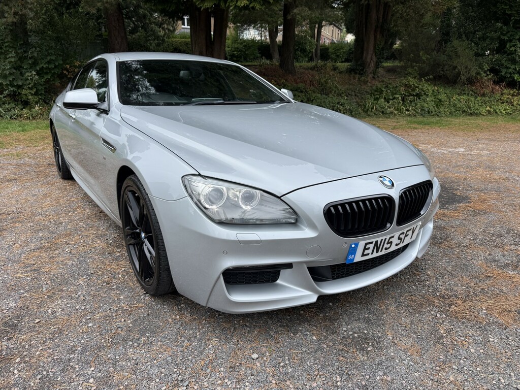BMW 6 Series Gran Coupe 640D Se Gran Coupe Silver #5