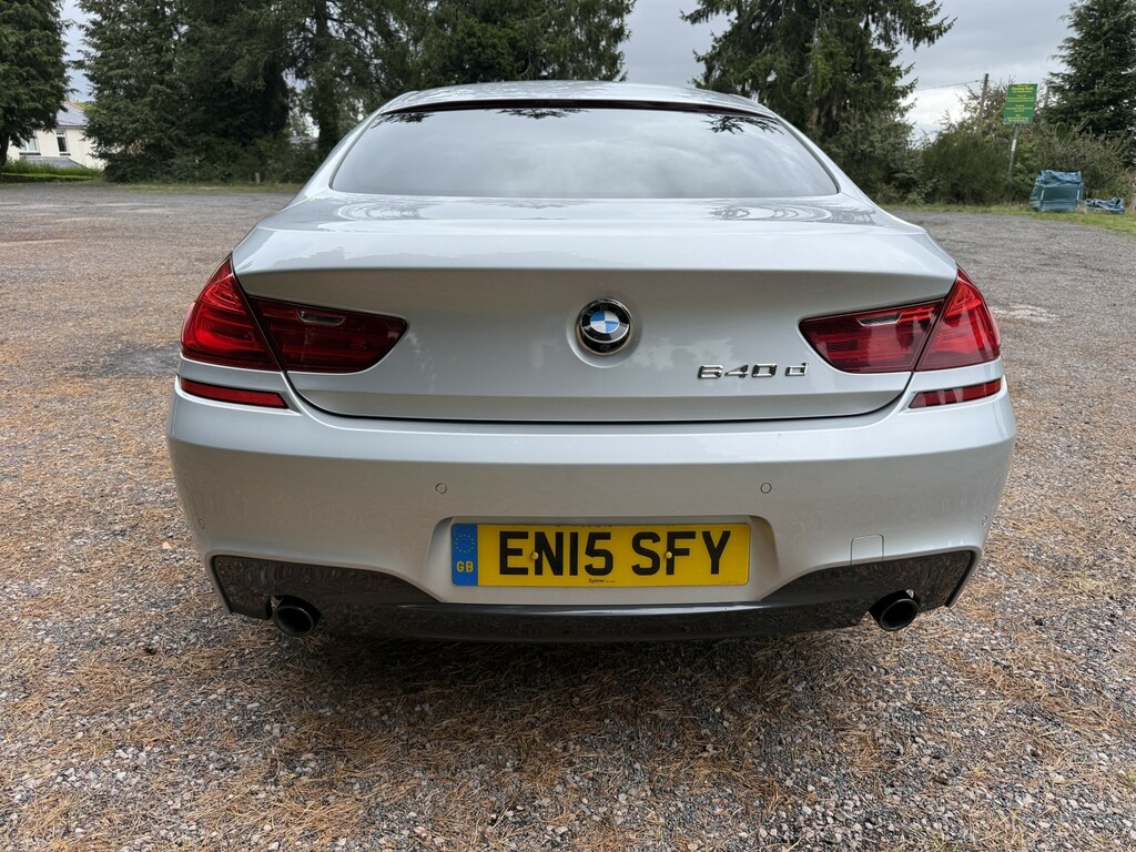 BMW 6 Series Gran Coupe 640D Se Gran Coupe Silver #12