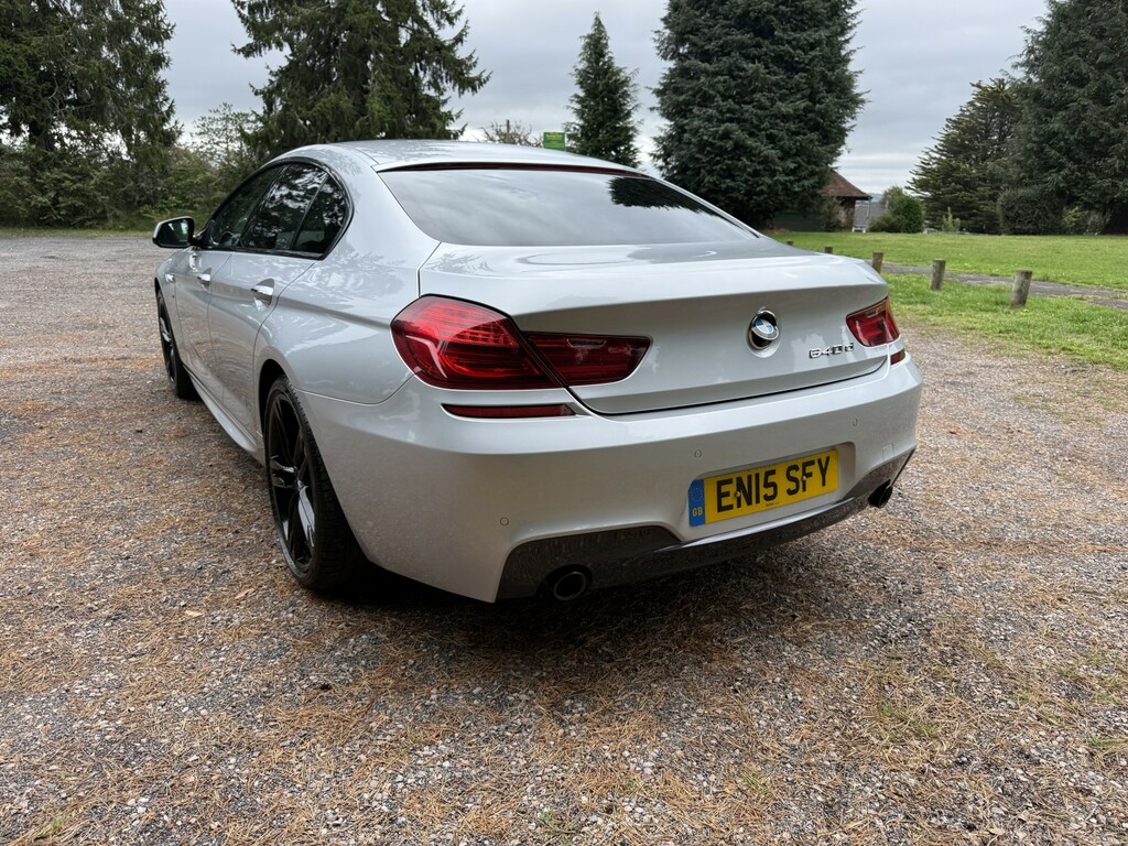BMW 6 Series Gran Coupe 640D Se Gran Coupe Silver #13