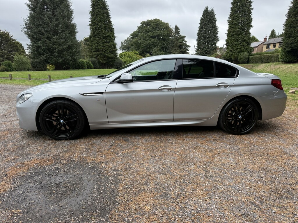 BMW 6 Series Gran Coupe 640D Se Gran Coupe Silver #11