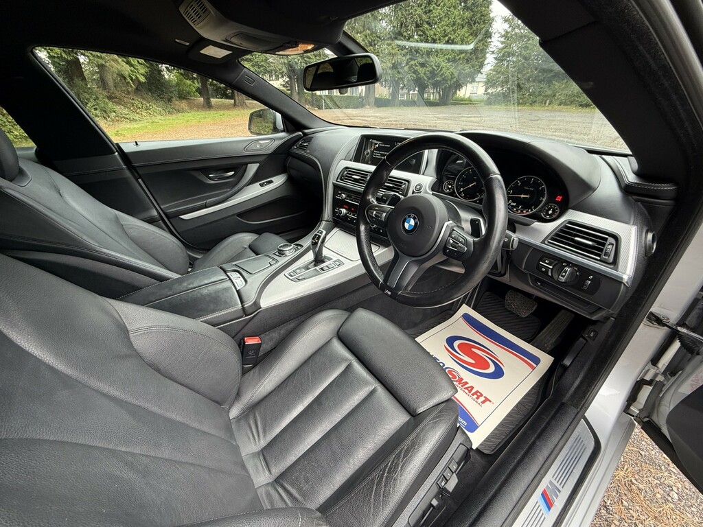 BMW 6 Series Gran Coupe 640D Se Gran Coupe Silver #3