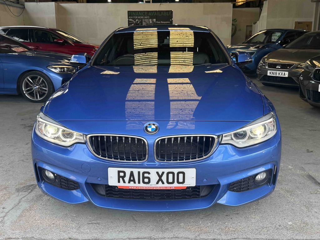BMW 4 Series 420D M Sport Hatchback Blue