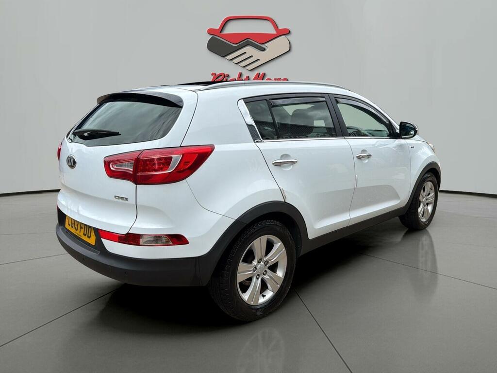 Kia Sportage 1.7 Crdi Isg 3 Sat Nav White #5
