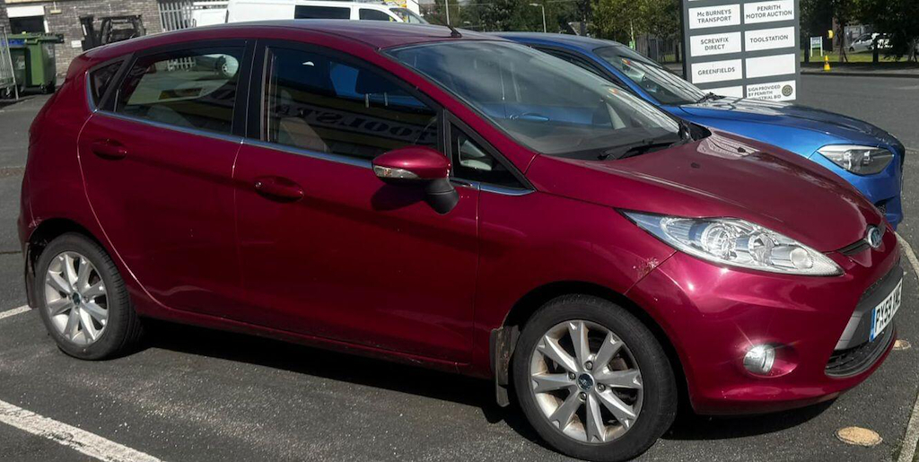 Ford Fiesta 1.4 Tdci Zetec Red
