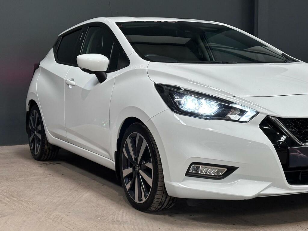 Nissan Micra Hatchback 1.0 Ig-t Tekna Xtron Euro 6 Ss 2 White