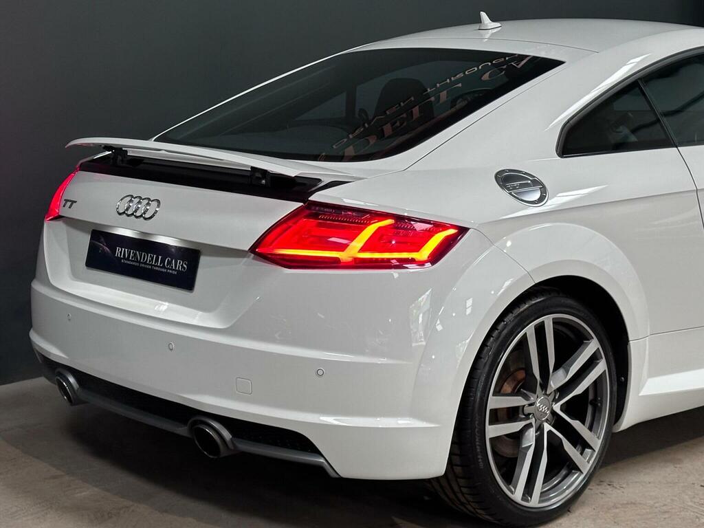 Audi TT 2.0 Tfsi S Line S Tronic Euro 6 Ss White #6