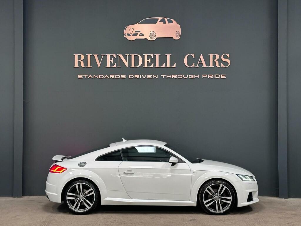 Audi TT 2.0 Tfsi S Line S Tronic Euro 6 Ss White #3