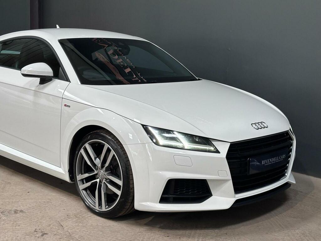 Audi TT 2.0 Tfsi S Line S Tronic Euro 6 Ss White #4