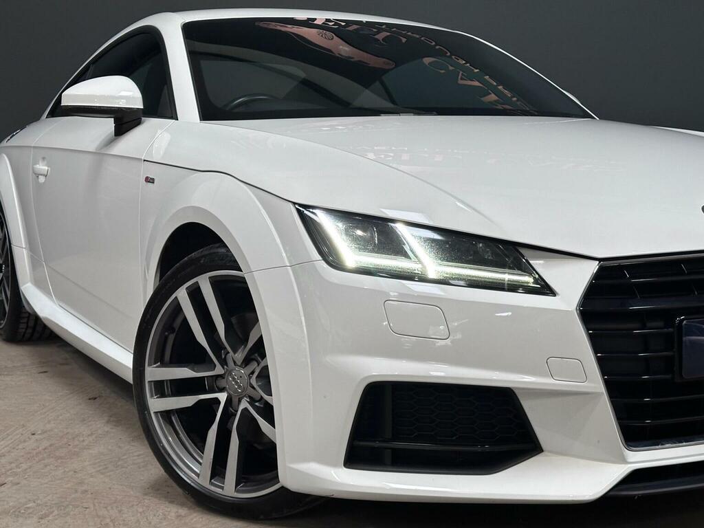 Audi TT 2.0 Tfsi S Line S Tronic Euro 6 Ss White #5