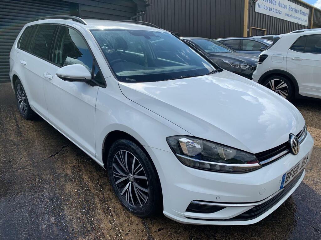 Volkswagen Golf Tdi Se Euro 6 Ss White #3